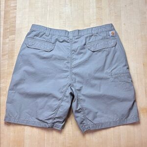 Carhartt Cargo Shorts Men's Size 42 Relaxed Fit Gray Workwear